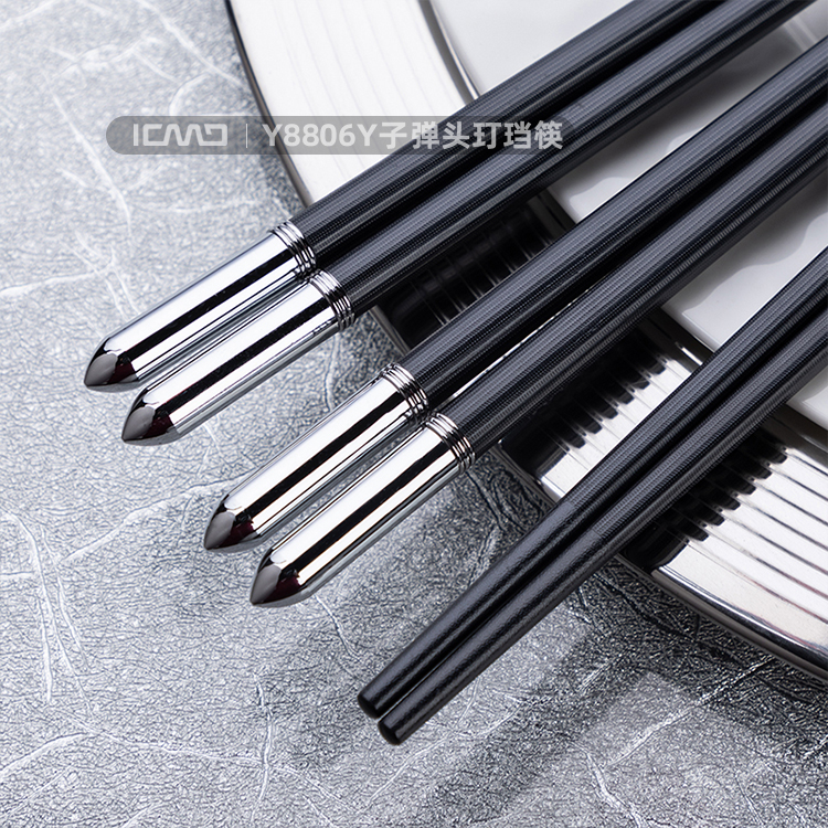 Y8806Y bullet tip tinkling Fiberglass chopsticks